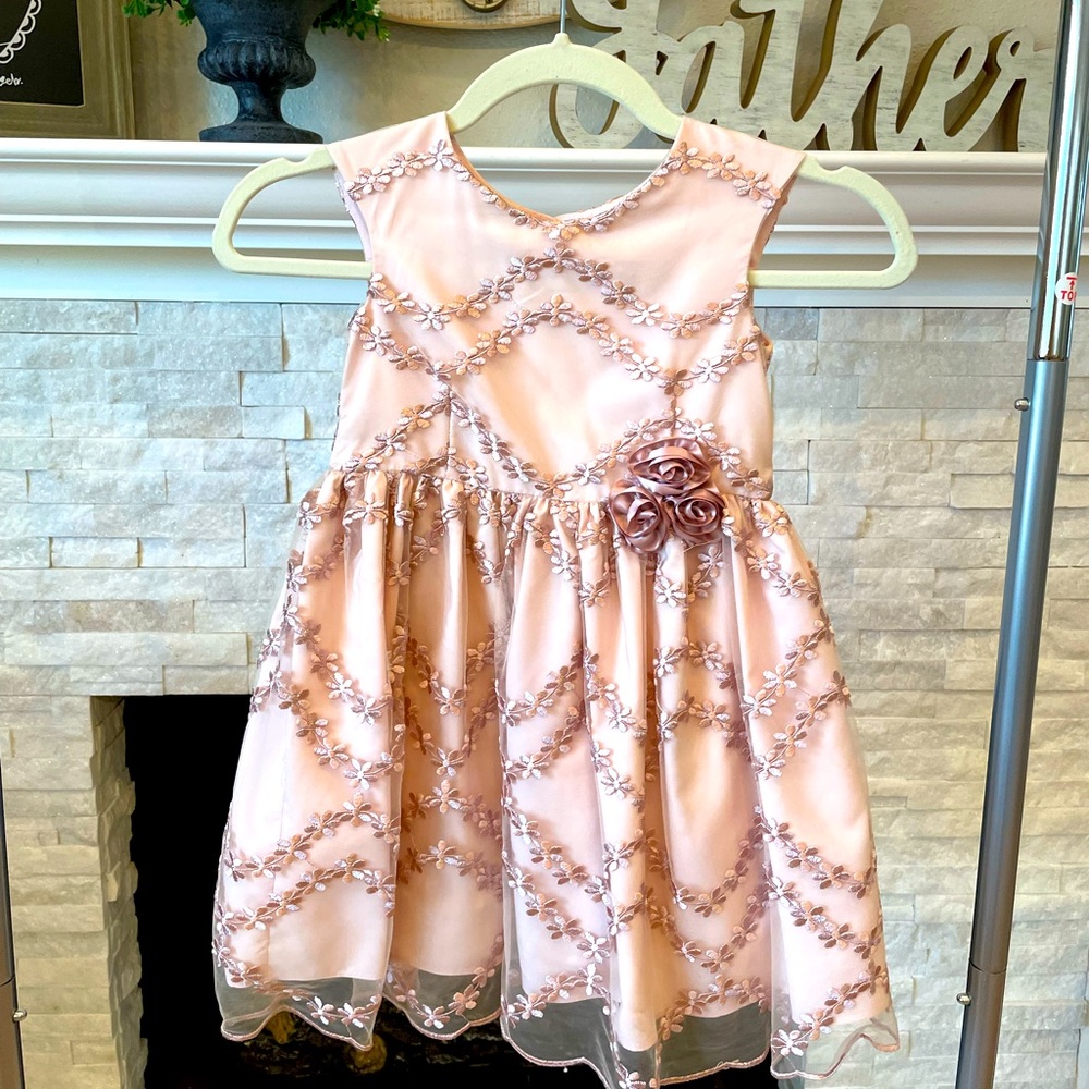 Toddler size 4 pink dress